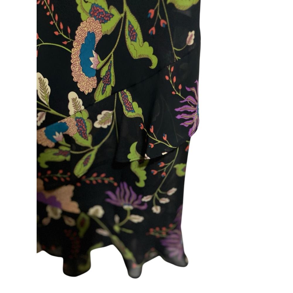 Women's R&K Woman Floral Sleeveless Dress 20W Black - Picture 4 of 8